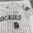 Dante Bichette Signed 1990's Russell Colorado Rockies Authentic Jersey JSA COA
