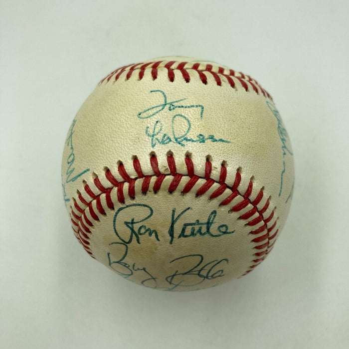 1986 Chicago White Sox Team Signed Baseball Tom Seaver Harold Baines JSA COA