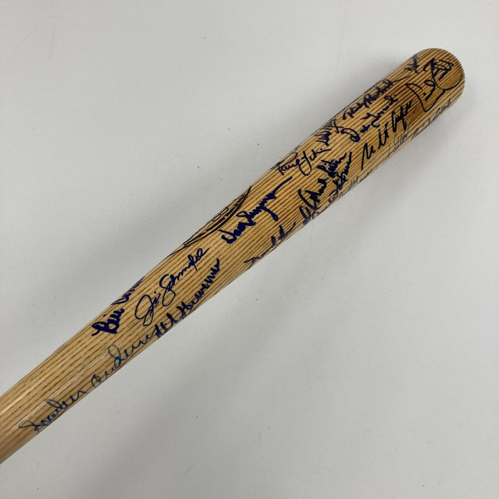 1991 Detroit Tigers Team Signed Louisville Slugger Game Issued Baseball Bat