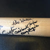 1957 Milwaukee Braves World Series Champs Team Signed Bat Hank Aaron PSA DNA COA