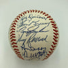 Beautiful 1990 Cincinnati Reds World Series Champs Team Signed Baseball JSA COA