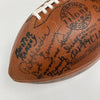 1947 Chicago Cardinals NFL Champions Team Signed Game Football JSA COA