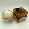Rogers Hornsby Gil Hodges Casey Stengel Signed National League Baseball Beckett