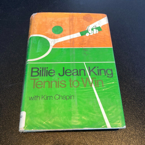 Billie Jean King Tennis To Win Signed Autographed Book