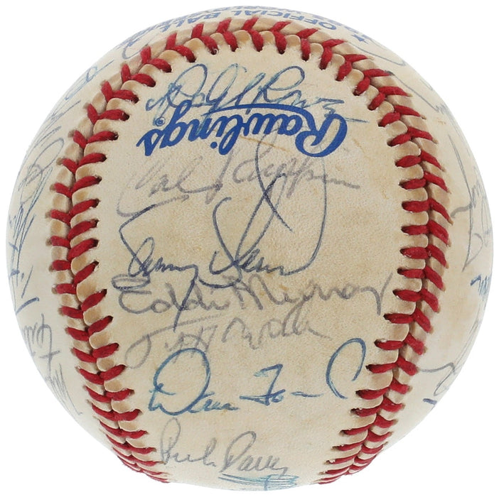 1983 Baltimore Orioles World Series Champs Team Signed W.S. Baseball JSA COA