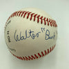 Walter Buck Leonard Negro League Legend Signed National League Baseball JSA COA