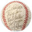 Hall Of Fame Multi Signed National League Baseball 24 Sigs PSA DNA COA