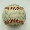 Extraordinary 1970's No Hitter Pitchers Multi Signed Baseball 21 Sigs JSA COA