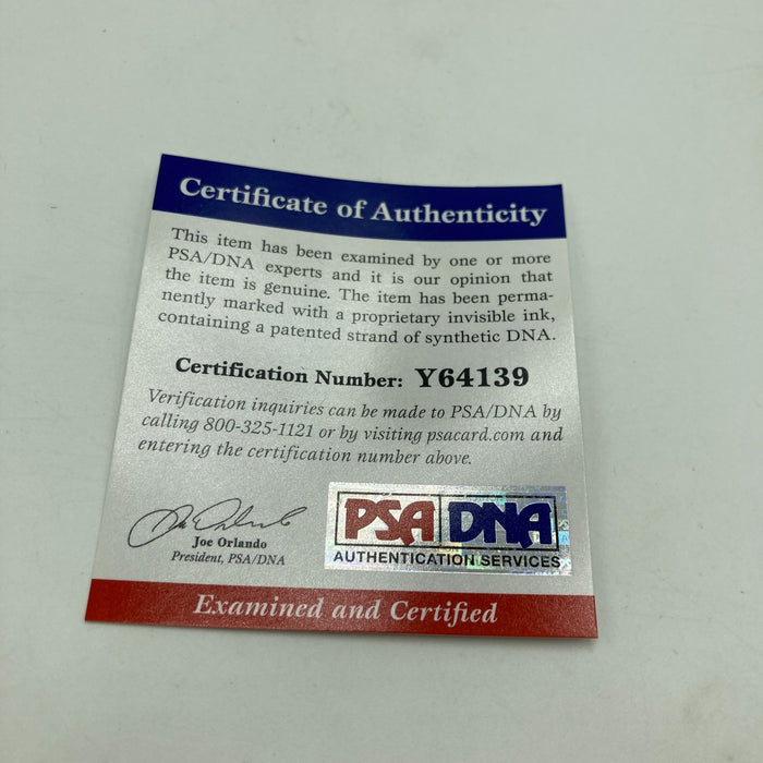 Johnny Mize Signed National League Baseball PSA DNA COA