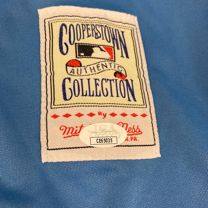 Gary Carter Signed Mitchell & Ness Montreal Expos Jersey JSA COA