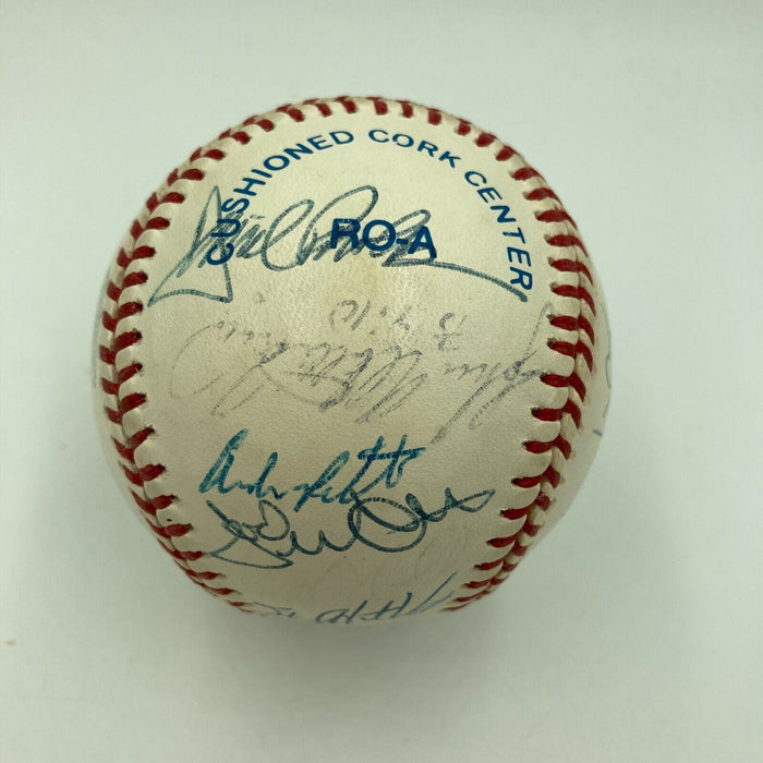 1995 Yankees Team Signed Baseball Mariano Rivera Rookie Signed Baseball PSA DNA