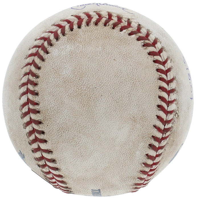 Historic Randy Johnson 2004 Perfect Game Signed Inscribed Game Used Baseball BAS