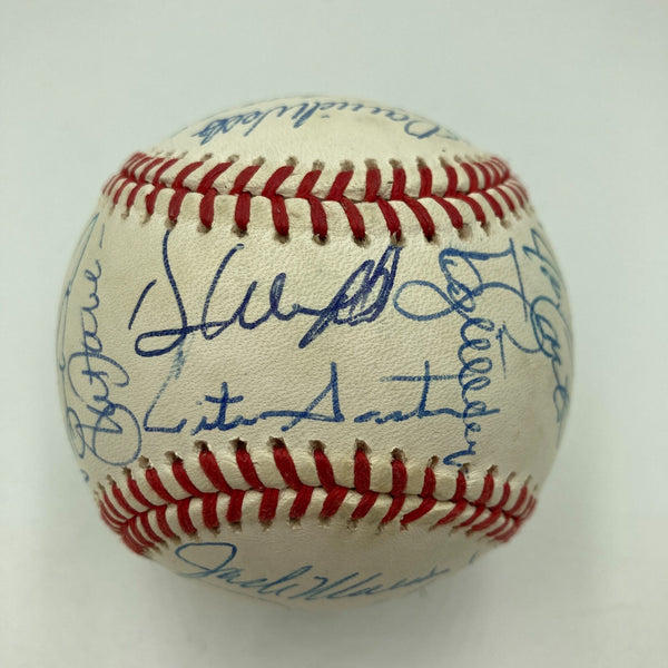 1992 Toronto Blue Jays World Series Champs Team Signed Baseball JSA COA