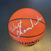 Beautiful Wilt Chamberlain Signed Spalding NBA Basketball JSA Graded GEM MINT 10