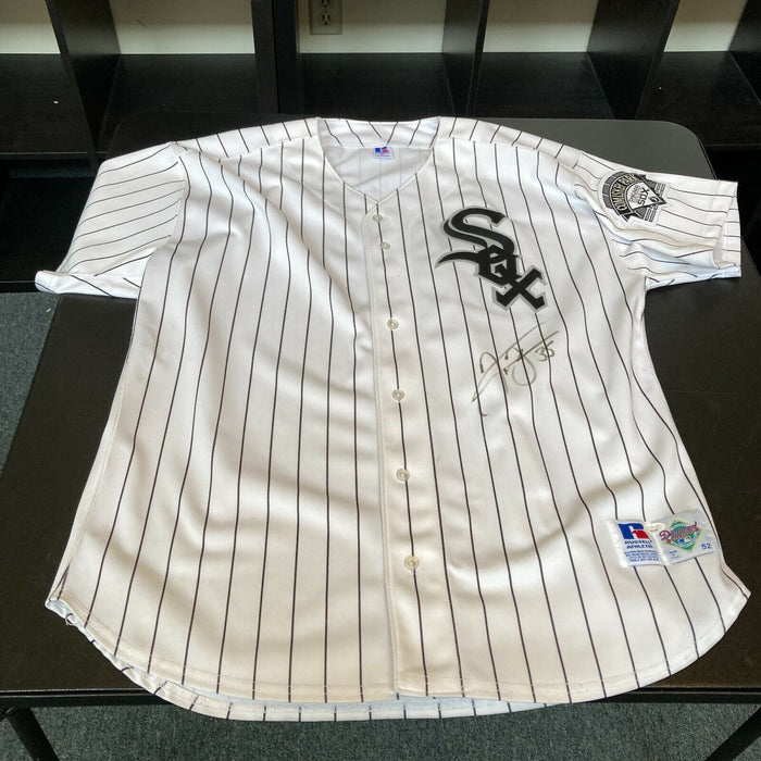 Frank Thomas Signed Chicago White Sox Authentic Game Model Jersey JSA COA