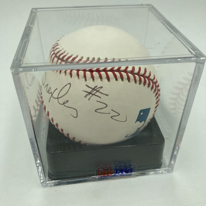 Clyde Drexler Signed Major League Baseball PSA DNA Graded 10 GEM MINT
