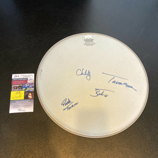 Tavares Band Signed Autographed Drumhead With 3 Signatures JSA COA