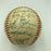 1967 Chicago Cubs Team Signed Baseball Ernie Banks Beckett COA