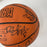 1997-98 Chicago Bulls NBA Champs Team Signed Game Basketball The Last Dance JSA