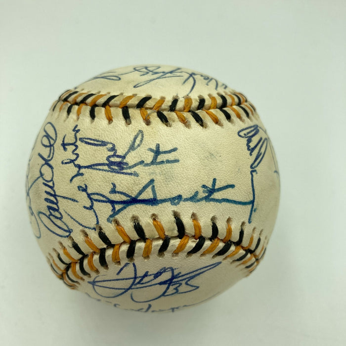 1994 All Star Game Signed Baseball Kirby Puckett Cal Ripken Randy Johnson JSA