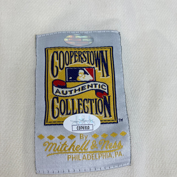 Bobby Thomson & Ralph Branca Signed New York Giants Mitchell & Ness Jersey JSA