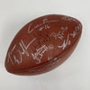 Seattle Seahawks Team Signed NFL Game Used Wilson Football Matt Hasselbeck