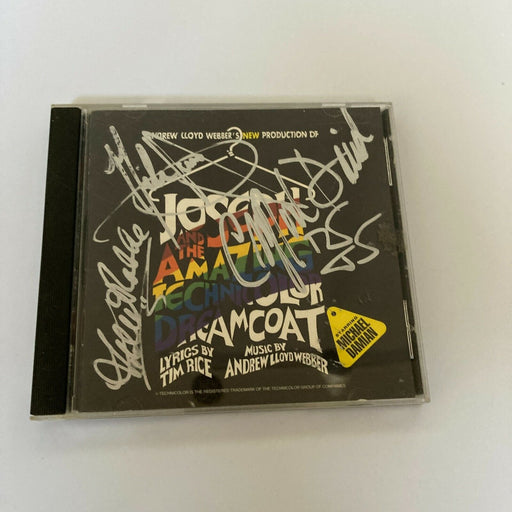 Joseph And The Amazing Technicolor Dreamcoat Broadway Cast Signed CD