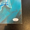 John Travolta Signed Vintage Large Poster Book With JSA COA