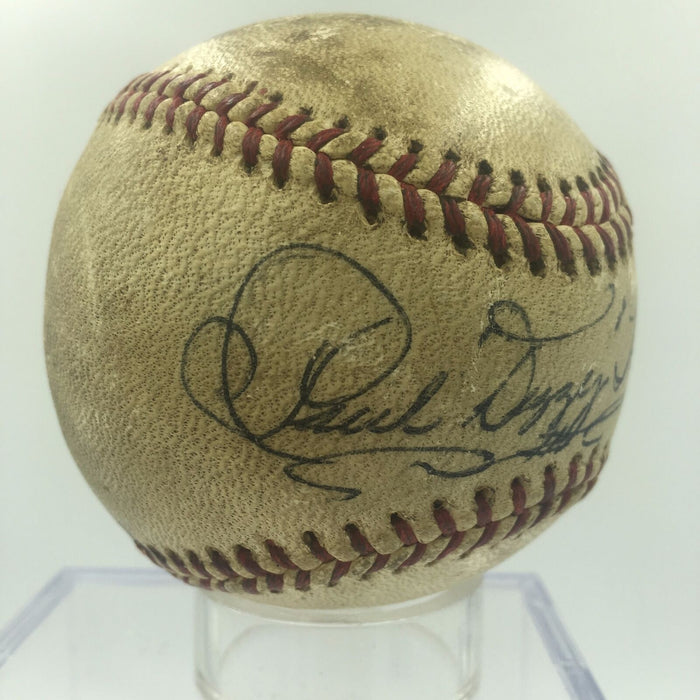 Rare Paul Dizzy Trout Single Signed Autographed Baseball Detroit Tigers PSA DNA