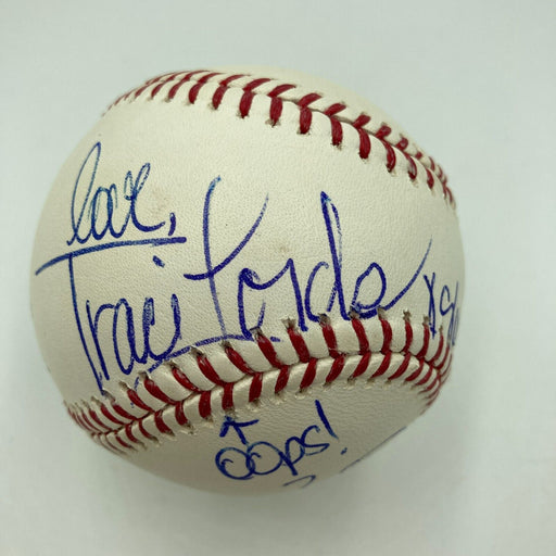 Traci Lords Signed Inscribed Major League Baseball PSA DNA Sticker