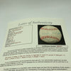 Hall Of Fame Multi Signed Baseball Red Ruffing Goose Goslin Rube Marquard JSA