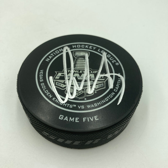 Alexander Alex Ovechkin Signed 2018 Stanley Cup Game 5 Puck Fanatics COA