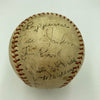 1936 New York Giants National League Champs Team Signed Baseball Mel Ott JSA COA
