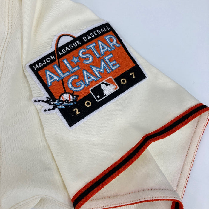 Willie Mays Signed 2007 San Francisco Giants Game Jersey From Mays Estate JSA