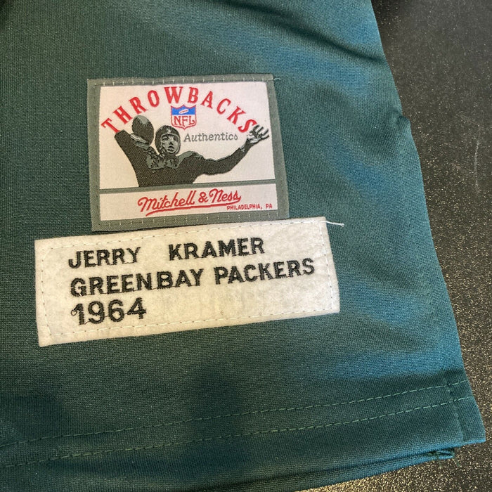 Jerry Kramer Signed 1964 Green Bay Packers Authentic Game Model