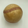 1936 Joe Dimaggio Rookie Single Signed American League Harridge Baseball