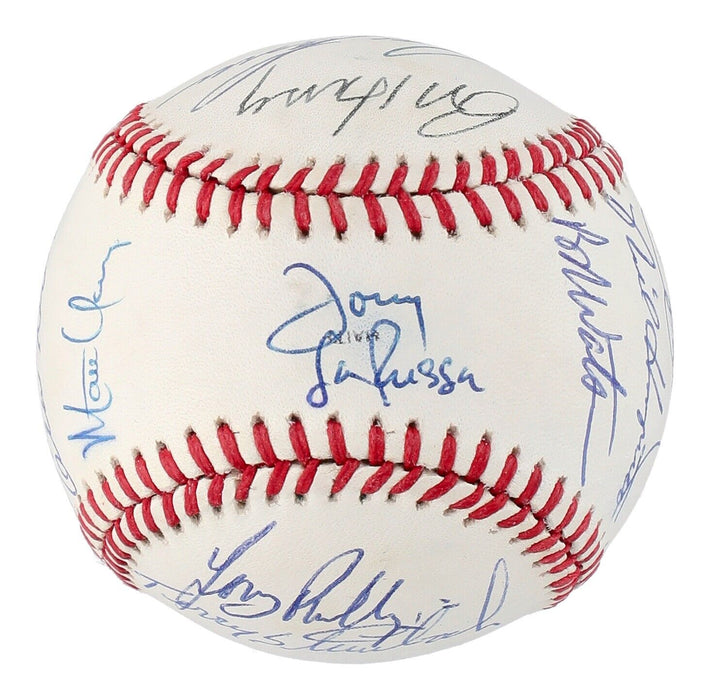 1988 Oakland Athletics A's AL Champs Team Signed World Series Baseball JSA COA