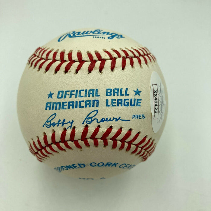 Stunning Mickey Mantle Signed  Official American League Baseball Mint JSA COA