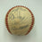 1996 Yankees Team Signed World Series Baseball Derek Jeter Mariano Rivera BAS