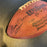 Amani Toomer Keith Elias Stephen Baker Signed Game Used NFL Wilson Football JSA