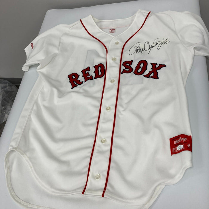 Roger Clemens Signed Boston Red Sox Authentic Rawlings Game Model Jersey JSA COA