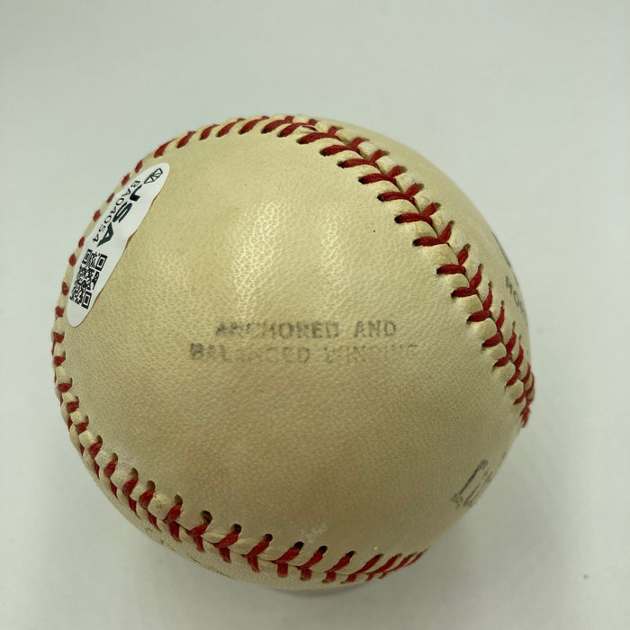 Vintage Billy Martin Signed Baseball JSA COA