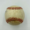 Dale Earnhardt Sr. Signed 1980's Game Used American League Baseball With JSA COA