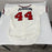 Hank Aaron Signed Authentic Atlanta Braves 1980's Game Model Jersey JSA COA