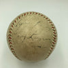 Lou Gehrig 1937 New York Yankees World Series Champs Team Signed Baseball PSA