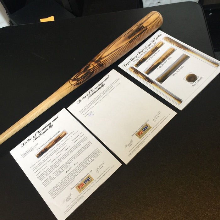 2012 Bryce Harper Game Used Louisville Slugger Rookie Season Bat PSA DNA COA