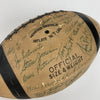 1959 NFL Pro Bowl Multi Signed Football 50 Sigs Johnny Unitas JSA COA RARE