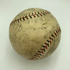 Babe Ruth Lou Gehrig Jimmie Foxx George Sisler Eddie Collins Signed Baseball PSA