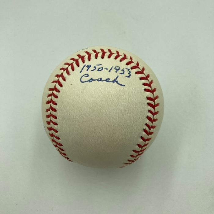 Rick Ferrell Full Name Signed Heavily Inscribed American League Baseball JSA COA