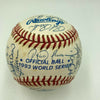 1993 Toronto Blue Jays World Series Champs Team Signed Baseball 32 Sigs JSA COA
